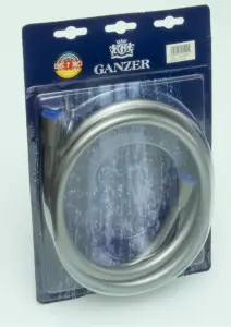 50175 Шланг для душа 175см. GANZER серебристый (50/1шт)