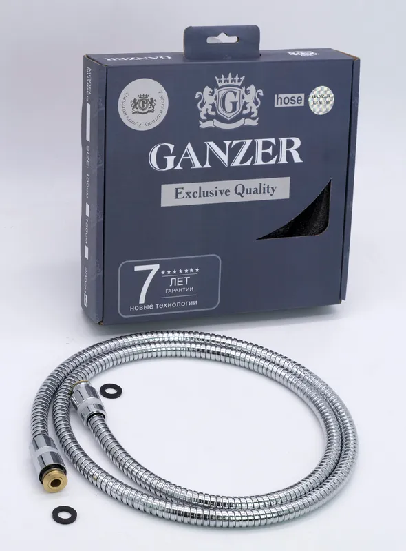 90160 Шланг для душа 160см. GANZER LUX (42/1шт)