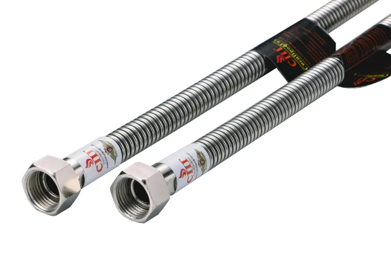 Газовая подводка сильфон. 1/2" 40см. Г.Г. СПГ (100/1шт)