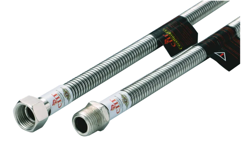 Газовая подводка сильфон. 1/2" 120см. Г.Ш. СПГ