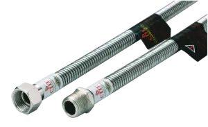 Газовая подводка сильфон. 1/2" 120см. Г.Ш. СПГ