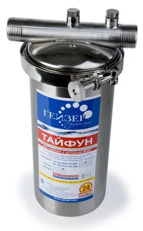 Колбовый фильтр (МЕТАЛЛ) 10SL-3/4 Гейзер Тайфун