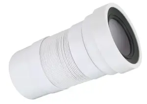 Гофра для унитаза (240-510) без манжета VER-PRO (30/1шт)