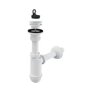 АлкаПласт Сифон 1"1/4 х 32мм (25/1шт)
