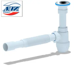 АНИ ВМ1015 Сифон 1"1/4 х 32 с гиб трубой (15/1шт)