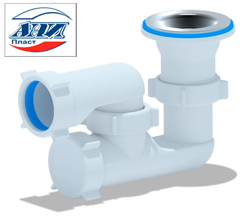 АНИ Е210 Сифон для поддона 1 1/2"*40 (60/1шт)