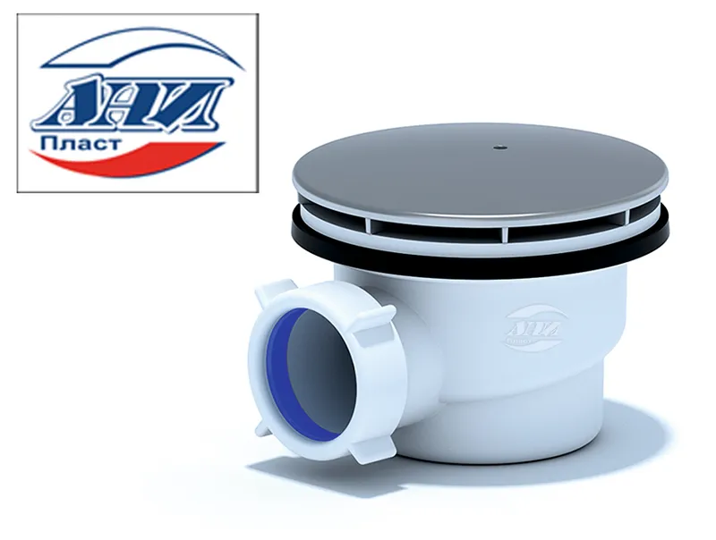 АНИ Е320С Сифон для поддона ХРОМ 1 1/2"*40 (12/1шт)