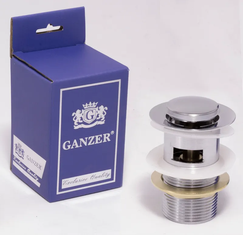 Донный клапан с перел. GANZER МАЛ/ЭКО (50/1)