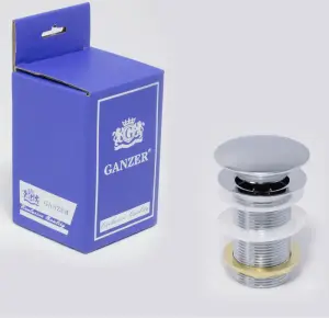 Донный клапан БЕЗ перелива GANZER (50/1шт)