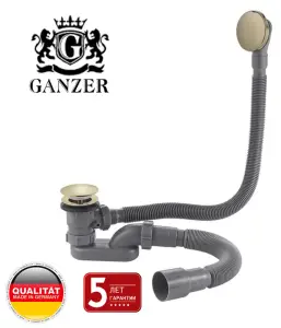 Пластиковая обвязка (автомат) для ванны (БРОНЗА) GANZER (21/1шт)