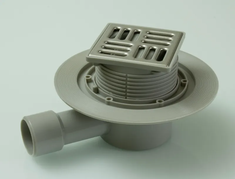 Трап ViEiR с сухим затвором (САТИН) 10х10 УГЛОВОЙ (8/1шт)