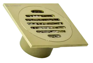 Трап прямой 10 х 10 (ЗОЛОТОЙ) GANZER (60/1шт)