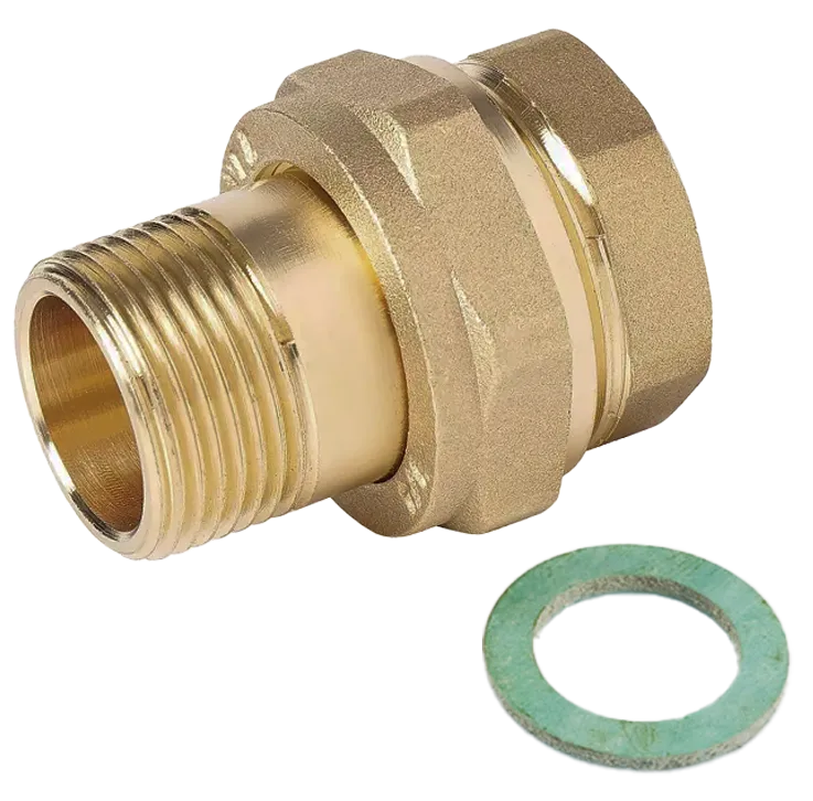 Американка прямая латун ПОД ПРОКЛ 1"1/4 Г/Ш ViEiR (30/5шт)