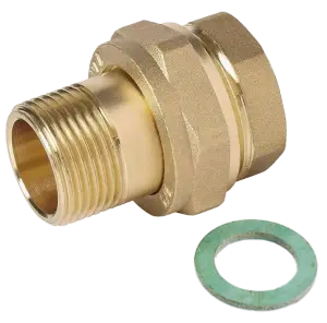 Американка прямая латун ПОД ПРОКЛ 1"1/2 Г/Ш ViEiR (24/2шт)