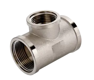 НИКЕЛЬ Тройник 1"1/4г х 1"г х 1"1/4г ViEiR (30/2шт)
