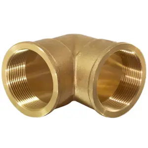 Уголок латун 1" Г. х 3/4 Г. ViEiR (60/5шт)