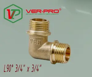 Уголок латун 3/4 Ш. х 3/4 Ш. ViEiR (100/10шт)
