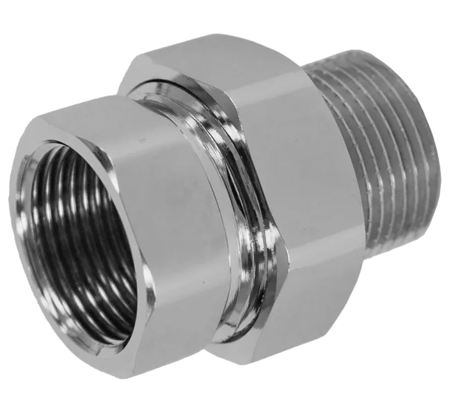 ХРОМ Американка прямая 3/4г х 3/4ш ViEiR (40/2шт)