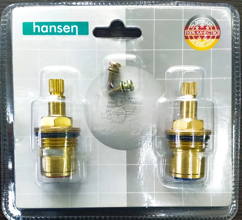 011-20 Кран-букса 20 шлицов HANSEN (100/1пар)