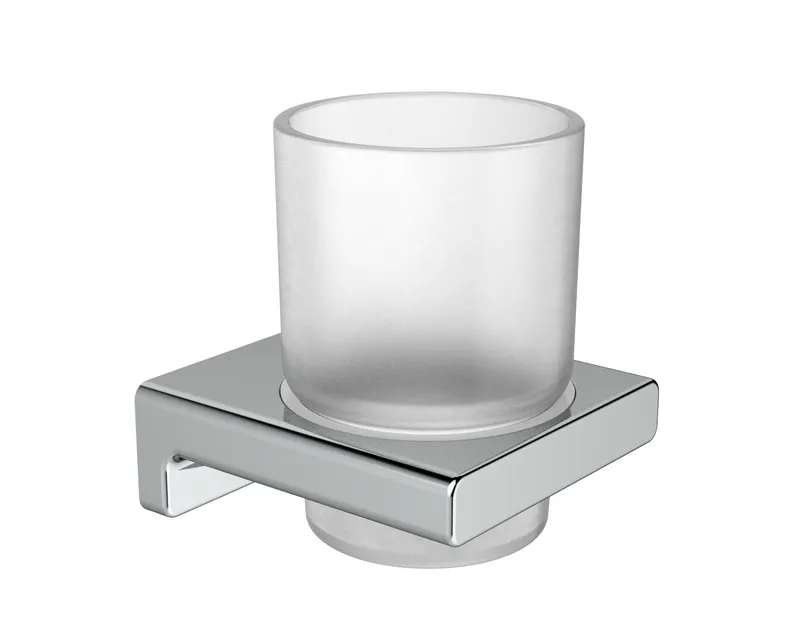 5205 Стакан нас., стеклянная (ХРОМ) ViEiR (40/1шт)