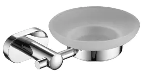 5103 Мыльница настенная, стекло (ХРОМ) ViEiR (30/1шт)