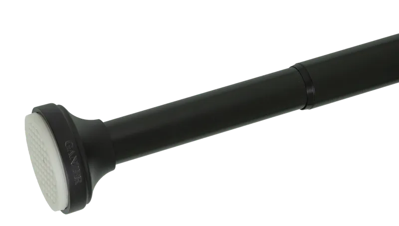 Карниз ЧЕРНЫЙ в упак. для штор (140см-260см) ГАНЗЕР (20/1шт)