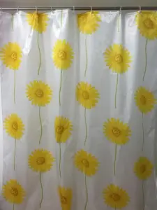 Штора для ванной (ЦВЕТОЧЕК) САВОЛ (25/1шт)