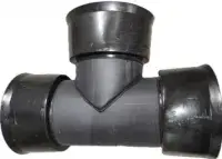 Тройник 368/315х90 трехраструбный "Политэк"