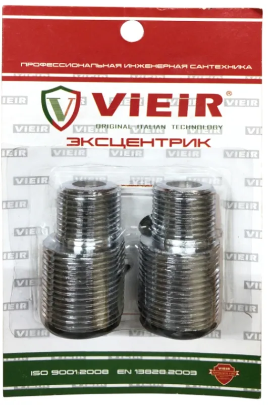 Эксцентрик 1/2ш. х 3/4ш. прямой КОРОТКИЙ ViEiR (48/1пар)
