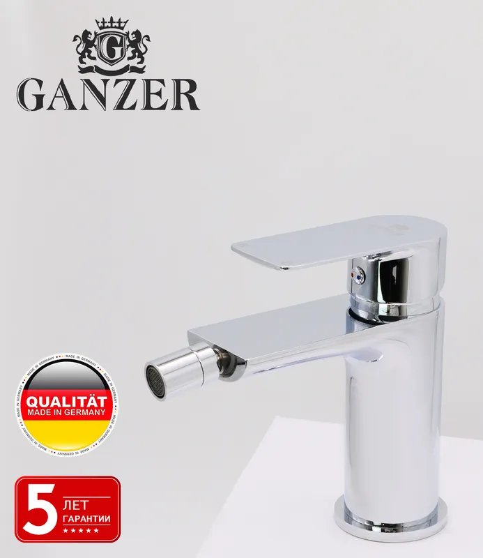 21051 Смеситель для биде "GANZER" (10/1шт) Л/К