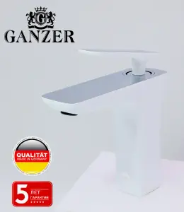 51011-F Смеситель для умывальника GANZER (10/1шт) Л/К