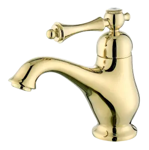 77111-E Смеситель для умывальника (ЗОЛОТО) GANZER (10/1шт)