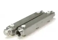 Коллектор с межос. расст. вых. 100 мм / 1" * 1/2" / 2 вых. TIM (2/1)