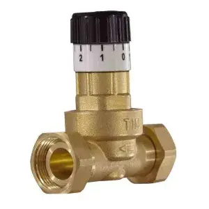 Перепускной клапан прямой 3/4 "ZEIS" 1/30