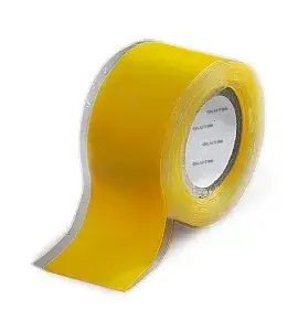 Самосклеивающаяся силиконовая лента, Красная 0.5мм x 10см x 1.5м (72шт)