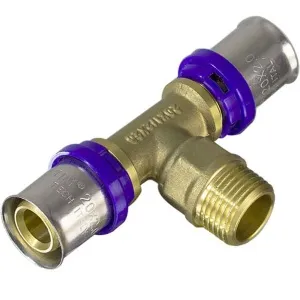 Тройник Пресс 20 х 3/4нр. х 20 "TIM" 12/96