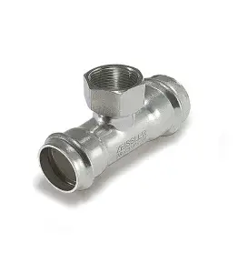 Пресс-тройник из нержавеющей стали 18 х 3/4вр "ZEIS" 5/60