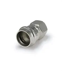 Пресс-муфта из нерж. стали 28mm х1"вр "ZEISSLER" 5/60
