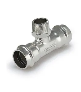 Пресс-тройник из нержавеющей стали 28 х 3/4нр х 28 "ZEIS." 5/30