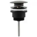 Донный клапан, цвет черный (50/1шт)