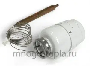 Головка термостатическая жидкостная с погружным датчиком.M30*1.5