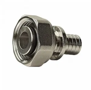 Нак/гайка на евроконус 20-3/4 "Rehau"(никель) 10/50