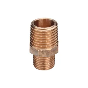 Ниппель редукционный 1*н х 1/2н, бронза, V&G 10/320