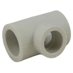 Тройник серый переходной 25х20х25 Чехия