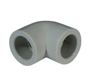 Угольник серый EK 90* - 32mm Чехия 25/150