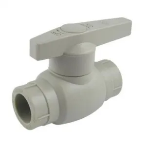 Шаровой кран серый EK 20mm Чехия 10/50