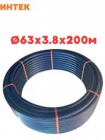Труба ПНД 63*3,8*200 м, SDR 17 ИНТЕК