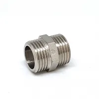 Ниппель никелированный усиленный 1" ш/ш (ZEISSLER) (90/10)