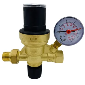 Подпиточный клапан с маном 1/2 TIM 20шт