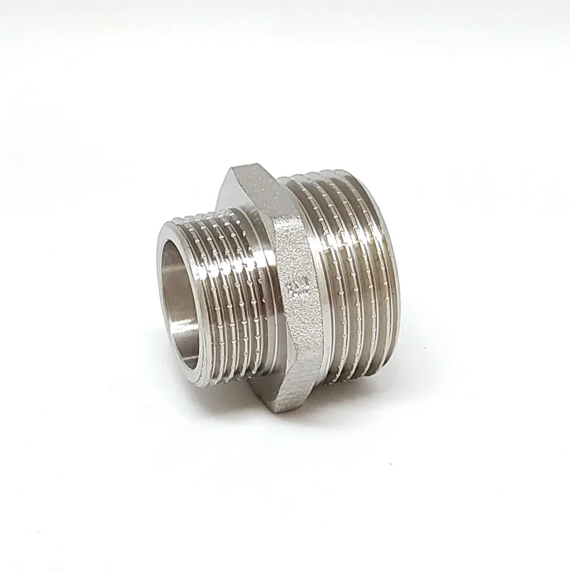 Ниппель переходной никелированный 50*25 2*1 (ZEISSLER) 48/4